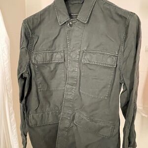 John Varvatos Star USA Button Down Field Jacket---Guacamole New W/Tags Size XL